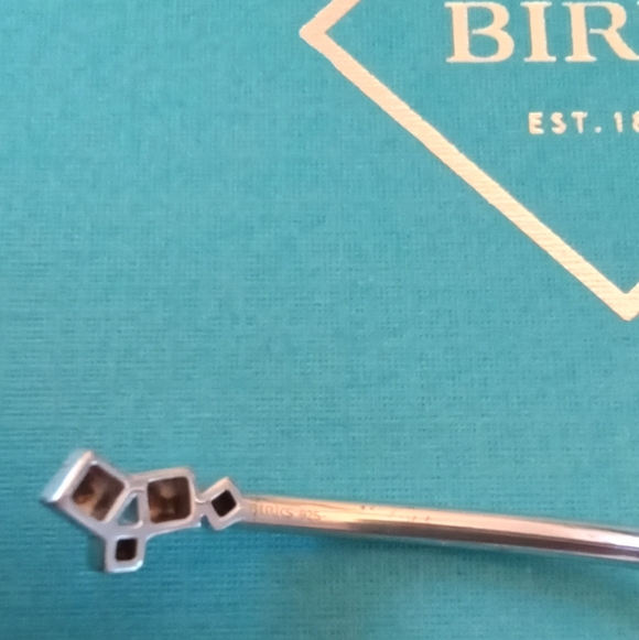 Birks Sterling Silver Cluster Stud Bracelet S/M - Picture 6 of 6